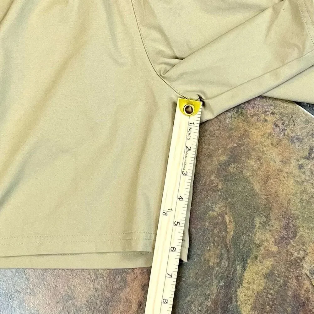 Xersion Girl’s Kahki Colored Quick Dry Athletic Shorts Medium 10/12